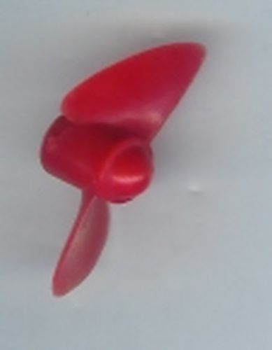 X55mm 5mm thread, red nylon prop.